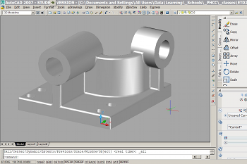 AutoCAD software Portfolio Page of William Halversen